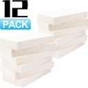 12 Pieces Insulating Fire Brick for Ovens, Kilns, Fireplaces, 9" x 4.5" x 1.25"