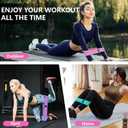 Exercise Bands, 3 Levels Fabric Resistance Bands for Working Out, Workout Bands Resistance for Women & Men, Multi-Colored Fabric Booty Bands for Leg Strength Training, Rehab, Yoga