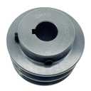 2AK27-3/4 v Belt Pulley, 2.75 inch OD, 3/4 Inch Bore,Cast Iron Material, AK Double Groove Motor Pulley for"4L" or"A" Belts, 2AK2734 Pulley