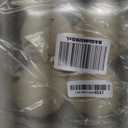 Large Velvet Christmas Ball Ornaments - 4 Inch Flocked Christmas Balls Shatterproof Decorative Hanging Ornaments Set for Xmas Tree Holiday Wedding Party Decor (Cream, 4pcs)