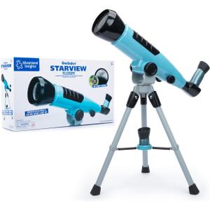 Educational Insights GeoSafari Starview Telescope - Kids Telescope for Beginners, Beginner Astronomy Telescopes, Stargazing & Viewing Planets, Home or Classroom Set, Space & STEM Gifts for Ages 7+