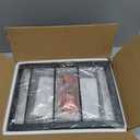 Locker Organizer Shelf, Metal Adjustable Width and Height, Ideal Locker for School, Office, and Gym Lockers, Extends Locker Storage Organization, Black