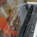 Trwcrt 4 Pack 8x10 Floating Picture Frame, Double Glass Picture Frames Display up to 10 x 12 photos for Desktop or Wall Hanging, Black