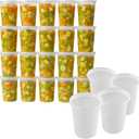 Reusable Plastic BPA-Free Food Storage Deli Container Leak‑Proof, 50