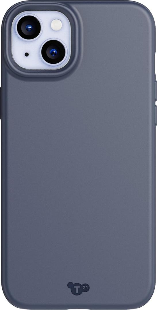 Tech21 EvoLite case for iPhone 15 Plus - Impact Protection Case - Denim Blue