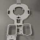 CUHIOY Wall Mount Holder for eero pro 6/6e, Sleek Secure Wire Organizer for Wi-Fi System, Plug and Play, Durable ABS Material (White, 1-Pack)