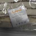 Looxii Muslin Burp Cloths 6 Pack - 20" x 10" - Ultra Soft & Absorbent, 6-Layer 100% Cotton for Spit Up & Drool- Gentle Neutral Burping Cloths, Baby Newborn Essentials Gifts for Boys Girls, Apricot