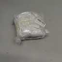 8-20 Pairs Mens Ankle Socks Athletic Running Low Cut Socks Men Performance Wicking Sport Sock (White)