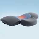 Neck Massager Pillow, 3-in-1 Neck Massager, Traction Massage with Heat, Neck Pillow for Shoulder Pain, Deep Tissue Pain Relief,Rechargeable