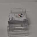 Oggi Bottle Rack for Wine, 6 Bottle Wine Storage - Stackable Wine Rack, Secure Stack Tabs. Water Bottle Storage, Wine Bottle Holder for Kitchen, Cabinet, Fridge - Each Rack Holds 3 Bottles, 2 Pack 