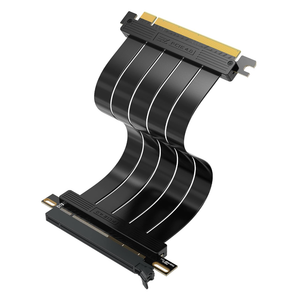 EZDIYFAB PCIE Gen 4 16x Extreme Flexible, High Speed Riser Cable PCI Express 4.0 Port GPU Extension CardStraight Connector [7.87in/20cm]