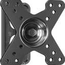 Mounting Dream Monitor Wall Mount TV Bracket for Most 10-26 inch TVs and Monitors, Small TV Mount VESA Wall Mount with Swivel Tilt Rotation, Monitor Mount up to VESA 100x100mm and 33LBS