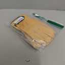 Toolant Winter Leather Work Gloves, Warm 3M Thinsulate Lining for Cold Weather Work, Thermal Insulated Gloves (Medium, Yellow - Winter Version (1 Pair))