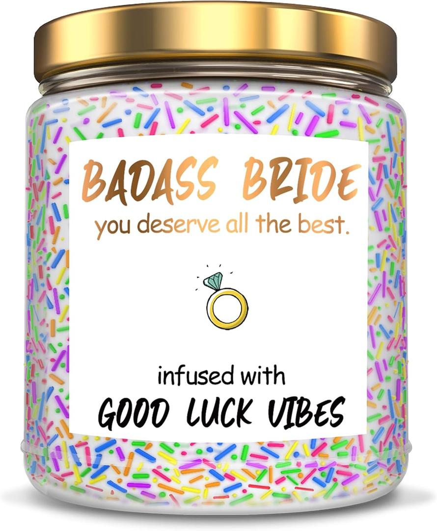 Bridal Shower Gifts for Bride to Be Gift for Best Friends, Sister Bachelorette Gifts for Bride Wedding Engagement Gift for Couples Scented Candles