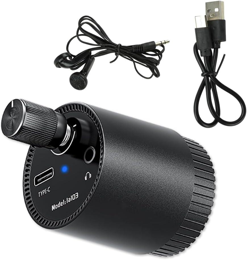 Diymore Water Leak Detector Tool, Professional Water Leak Detectors for Home Underground Water Pipe Leakage Detection Test Kit with Headphone for Home, Indoor and Outdoor