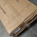 Black and White Stripe Outdoor Cushions Set of 2, 24x24 Inch Deep Seat and Back Cushions, Waterproof & Fade-Resistant, Removable Covers, Black Stripes