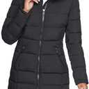 Andrew Marc Ladies' Long Stretch Parka (Black, XLarge)