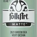 FolkArt Acrylic Paint in Assorted Colors (2 oz), 2621, Green Sea, 2 Fl Oz