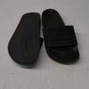 adidas Unisex Adult Adilette Shower Slip On Slides (15 Women/14 Men, Core Black/Core Black/Core Black)