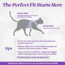 Rabbitgoo Cat Harness and Leash Set for Walking Escape Proof, Adjustable Soft Kittens Vest with Reflective Strip for Cats, Comfortable Outdoor Vest, Purple, L
