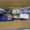 Pool Vacuum for Above Ground Pool, JESIMAIK 18.5 GPM Powerful Suction Handheld Pool Vacuum, 60min Runtime,Telescopic Pole Cordless Pool Vacuum for Above/Inground Pool, Spas, Hot Tubs Cleaning