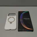 TORRAS Q3 Silicone for iPhone 17 Pro Max Case Stand, Fit for MagSafe, Liquid Silicone Soft Cozy Grip, 360 Spin Magnetic Stand, Camera Control, Protective for iPhone 17 Pro Max Phone Case, Ivory Gold