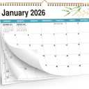 5 x 2026 Wall Calendar A4 | Hanging Planner  Monthly Wall Calendar with Holidays & Notes, Durable Paper Organizer for Home, Office & School