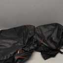 Car Seat Covers, Quilting Leather Seat Cover Two Front Seats, Waterproof Faux Leather Automotive Seat Covers for Cars, Universal Car Interior Fit for Suvs, Trucks, Airbag Compatible (2PCS) (N4 Black+Red)