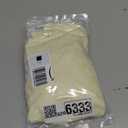 RIMELA Bed Skirt Queen Size 12 Inch Drop, Wrap Around Elastic Bedskirt Solid Microfiber Luxury Hotel Quality Fabric, Easy to Install Machine Washable Wrinkle & Fade Resistant, Light Yellow