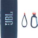 JBL Flip 7 - Portable Waterproof and Drop-Proof Speaker, Bold Pro Sound with AI Sound Boost, 16Hrs of Playtime, and PushLock System with Interchangeable Accessories (Blue)
