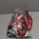 WINSEE Dog Harness No Pull, Pet Harnesses with Dog Collar, Adjustable Reflective Oxford Outdoor Vest, Front/Back Leash Clips for Small, Medium, Large, Extra Large Dogs, Easy Control Handle for Walking (Red)