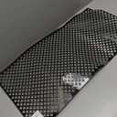 M-D Building Products 56018 12 in. x 24 in. x .020 in. Black Aluminum Sheet Cloverleaf
