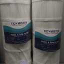 TidyMister Advanced Pool Filter Cartridge TM-8413 Compatible with PWWPC125B, PXC-125, Posi-Clear PXC-150, C-8413, Waterway Proclear 125,FC-2575,L x OD:28-3/16 x 8 15/16",125 Sq. Ft,2 Pack