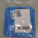 Fire HD 10 & Fire HD 10 Plus Tablet Case for Kids (13th/11th Generation, 2023/2021 Release), DJ&RPPQ Lightweight Shockproof Case Built-in Screen Protector with Handle Stand, Not fit iPad Samsung- Blue