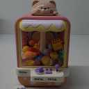 Claw Machine for Kids, Mini Vending Machine with Music, Prize Dispenser Toys for Girls and Boys, Electronic Claw Game Machine for Party Birthdays, Includes 35 Mini Toys (Small)