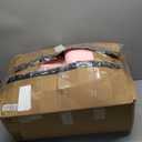 Ball Pit for Toddlers, 35.4"x 11.8" Foam Ball Pits, Indoor Soft Round Baby Playpen for Children, Ideal Gift for Toddlers, Pink, (Balls not Included)