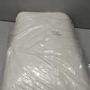 100% Natural Talalay Latex Pillow Sleeping Bed Pillows, Extra Soft Luxury Queen Pillow, Perfectly Aligns for Side/Back Pain, Stomach, Neck, Removable Breathable Cotton Cover (Queen (Medium))