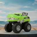 Madzee Motorized Dino Monster Truck - T-Rex Toy for Kids 3+ Years, Roars and Lights Up, Battery-Operated Dinosaur Truck for Endless Fun and Play