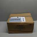 novelinks Clear Stackable Storage Bins with lid Storage Boxes Durable Plastic Organizer Containers for Home Office, Kitchen, Craft Supplies (4 Quart 8 Pack Blue)