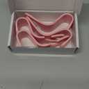 Amooca Universal Car Headrest Hooks, Car Organizer Hanger Storage Hooks for Bag Purse Cloth Grocery (Pink Set of 4)