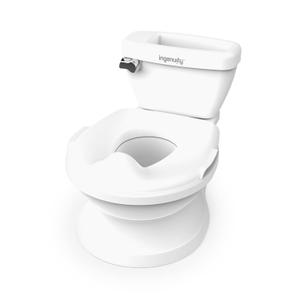 Summer Infant by Ingenuity My Size Potty Pro in White, Toddler Potty Training Toilet, Lifelike Flushing Sound, for Ages 18 Months+, Up to 50 Pounds Summer Infant by Ingenuity My Size Potty Pro in White, Toddler Potty Training Toilet, Lifelike Flushing Sound, for Ages 18 Months+, Up to 50 Pounds