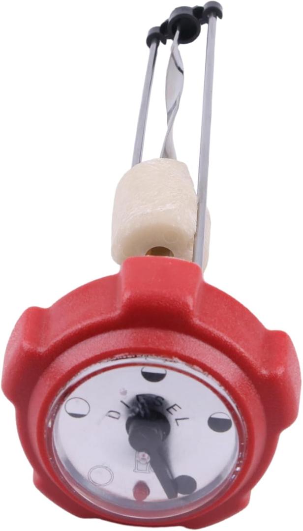 JEENDA Fuel Gauge Gas Cap Compatible with John Deere Diesel 330 332 430 Lawn Garden Tractor Replaces AM143250 AM101282