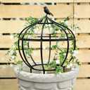 Sturdy Metal Garden Obelisk Trellis for Climbing Plants - 11.5" x11.5" x18" Versatile Support for Roses, Topiaries & Houseplants - Easy to Assemble, Durable & Decorative for Indoor/Outdoor Displays