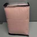 100% Muslin Cotton Pink Duvet Cover Set Queen Size, Ultra Soft Breathable Absorbent Gauze Bedding Duvet Cover, Minimalist Fluffy Natural Wrinkle Linen Textured Comforter Cover 90" x 90"