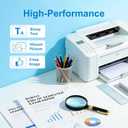 950XL 951XL Ink Cartridges Compatible for HP 951 XL for HP 950 xl Printer Ink 950 951 ink combo pack Work with OfficeJet Pro 8100 8600 8610 8615 8620 8625 8630 8660 251dw 271dw 276dw Printer(4 Pack)