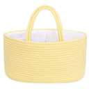 Baby Diaper Caddy Organizer, Portable Nursery Storage Basket for Newborn Essentials, Changing Table & Car Caddy Organizer, Gift for Baby Shower, Registry Must-Have for Boy Girl