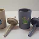 Babytasse Pack of Two Silicone Baby Cups for 6-24 Months (Animals Set)