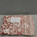 ATOSII Meraki Red 100% Cotton Tablecloth, Handblock Print Rectangle Table Cover for Kitchen Dining I Tabletop Linen I Parties, Thanksgiving, Christmas, Wedding, Fall Table Cloth 60 X 90 Inches