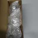 40 Watt E12 Candelabra Base Round Bulbs,G50 Light Bulbs for Full Size Scentsy Warmer,Chandelier,Decorative Vanity Lights,Ceiling Fans Lights,120V Dimmable Globe G16 1/2 Bulb,2700K Warm White,6 Pack