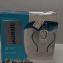 Homedics Bubble Mate Foot Spa, Toe Touch Controlled Foot Bath with Invigorating Bubbles and Splash Proof, Raised Massage Nodes and Removable Pumice Stone
